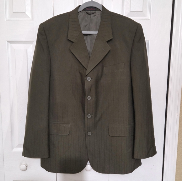 Luighi Balini Other - Luighi Balini Dark Olive Green Suit